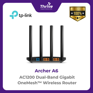 TP-LINK AC1200 Dual-Band Gigabit OneMesh™ Wireless Router