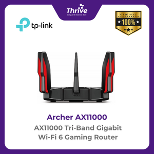 TP-LINK AX11000 Tri-Band Gigabit Wi-Fi 6 Gaming Router