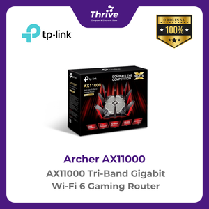 TP-LINK AX11000 Tri-Band Gigabit Wi-Fi 6 Gaming Router