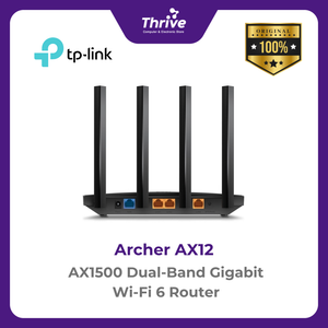 TP-LINK AX1500 Dual-Band Gigabit Wi-Fi 6 Router