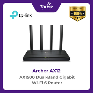 TP-LINK AX1500 Dual-Band Gigabit Wi-Fi 6 Router