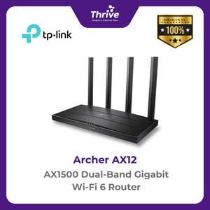 TP-LINK AX1500 Dual-Band Gigabit Wi-Fi 6 Router