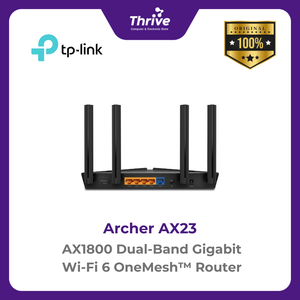 TP-LINK AX1800 Dual-Band Gigabit Wi-Fi 6 OneMesh™ Router