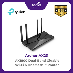 TP-LINK AX1800 Dual-Band Gigabit Wi-Fi 6 OneMesh™ Router