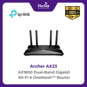 TP-LINK AX1800 Dual-Band Gigabit Wi-Fi 6 OneMesh™ Router