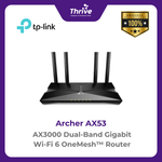 Load image into Gallery viewer, TP-LINK AX3000 Dual-Band Gigabit Wi-Fi 6 OneMesh™ Router
