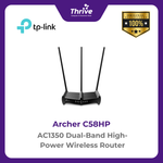 Load image into Gallery viewer, TP-LINK AC1350 Dual-Band High-Power Wireless Router
