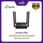 Load image into Gallery viewer, TP-LINK AC1200 Dual-Band Gigabit Wireless Router
