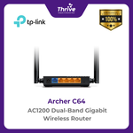 Load image into Gallery viewer, TP-LINK AC1200 Dual-Band Gigabit Wireless Router
