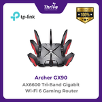 Load image into Gallery viewer, TP-LINK AX6600 Tri-Band Gigabit Wi-Fi 6 Gaming Router

