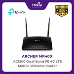 Load image into Gallery viewer, TP-LINK AC1200 Dual-Band FE 4G LTE Mobile Wireless Router
