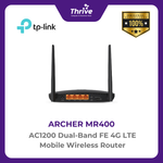 Load image into Gallery viewer, TP-LINK AC1200 Dual-Band FE 4G LTE Mobile Wireless Router
