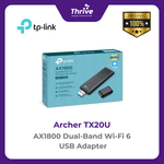 Load image into Gallery viewer, TP-LINK AX1800 Dual-Band Wi-Fi 6 USB Adapter
