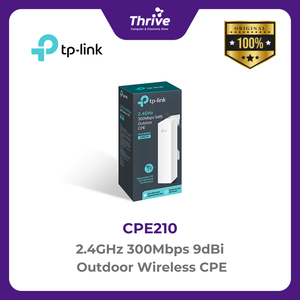 TP-LINK 2.4GHz 300Mbps 9dBi Outdoor Wireless CPE