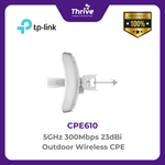 Load image into Gallery viewer, TP-LINK 5GHz 300Mbps 23dBi Outdoor Wireless CPE
