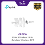 Load image into Gallery viewer, TP-LINK 5GHz 300Mbps 23dBi Outdoor Wireless CPE
