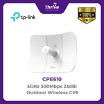 Load image into Gallery viewer, TP-LINK 5GHz 300Mbps 23dBi Outdoor Wireless CPE
