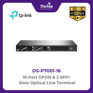 TP-LINK 16-Port GPON & 2 SFP+ Slots Optical Line Terminal