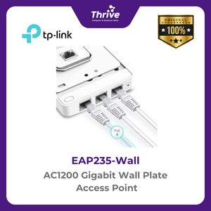 TP-LINK AC1200 Gigabit Wall Plate Access Point