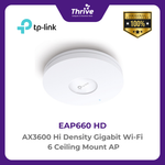 Load image into Gallery viewer, TP-LINK AX3600 Hi Density Gigabit Wi-Fi 6 Ceiling Mount AP
