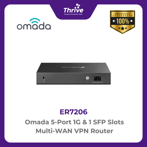 TP-LINK Omada 5-Port 1G & 1 SFP Slots Multi-WAN VPN Router