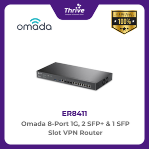 TP-LINK Omada 8-Port 1G, 2 SFP+ & 1 SFP Slot VPN Router