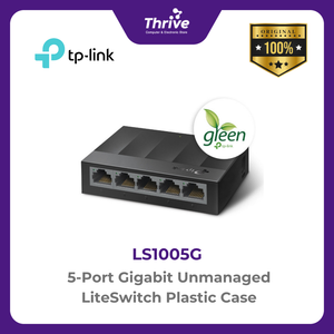 TP-LINK 5-Port Gigabit Unmanaged LiteSwitch Plastic Case