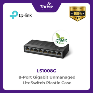 TP-LINK 8-Port Gigabit Unmanaged LiteSwitch Plastic Case