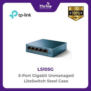 TP-LINK 5-Port Gigabit Unmanaged LiteSwitch Steel Case