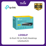 Load image into Gallery viewer, TP-LINK 6-Port FE (4 PoE) Desktop LiteSwitch
