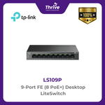 Load image into Gallery viewer, TP-LINK 9-Port FE (8 PoE+) Desktop LiteSwitch
