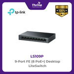 Load image into Gallery viewer, TP-LINK 9-Port FE (8 PoE+) Desktop LiteSwitch
