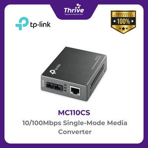 TP-LINK 10/100Mbps Single-Mode Media Converter