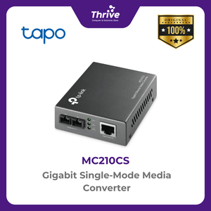 TP-LINK Gigabit Single-Mode Media Converter