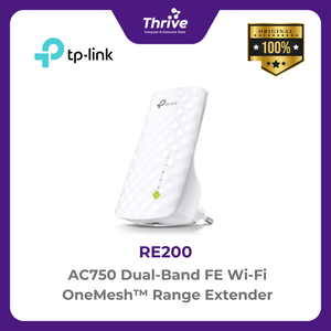 TP-LINK AC750 Dual-Band FE Wi-Fi OneMesh™ Range Extender