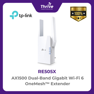 TP-LINK AX1500 Dual-Band Gigabit Wi-Fi 6 OneMesh™ Extender