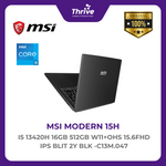 Load image into Gallery viewer, MSI MODERN 15H I5 13420H 16GB 512GB W11+OHS 15.6FHD IPS BLIT 2Y BLK -C13M.047