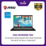 Load image into Gallery viewer, MSI MODERN 15H I5 13420H 16GB 512GB W11+OHS 15.6FHD IPS BLIT 2Y BLK -C13M.047