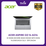 Load image into Gallery viewer, ACER ASPIRE GO 14 AG14 I3 N305 8CORE 8GB 512GB W11+OHS 14.0WUXGA SLV -31P.34GM
