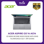 Load image into Gallery viewer, ACER ASPIRE GO 14 AG14 I3 N305 8CORE 8GB 512GB W11+OHS 14.0WUXGA SLV -31P.34WS
