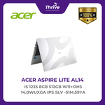 Load image into Gallery viewer, ACER ASPIRE LITE AL14 I5 1235 8GB 512GB W11+OHS 14.0WUXGA IPS SLV -51M.59YA
