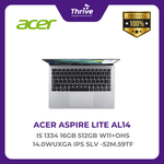 Load image into Gallery viewer, ACER ASPIRE LITE AL14 I5 1334 16GB 512GB W11+OHS 14.0WUXGA IPS SLV -52M.59TF
