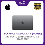 Load image into Gallery viewer, IBOX APPLE MACBOOK AIR 13 M2 10C GPU 8GB 512GB 8C CPU 13.6 SPACE GREY -MLXX3ID
