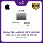 Load image into Gallery viewer, IBOX APPLE MACBOOK AIR 13 M3 8C GPU 8GB 256GB 8C CPU 13.0 SPACE GREY -MRXN3ID
