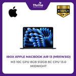Load image into Gallery viewer, IBOX APPLE MACBOOK AIR 13 M3 10C GPU 8GB 512GB 8C CPU 13.0 MIDNIGHT -MRXW3ID
