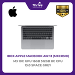 Load image into Gallery viewer, IBOX APPLE MACBOOK AIR 13 M3 10C GPU 16GB 512GB 8C CPU 13.0 SPACE GRY -MXCR3ID
