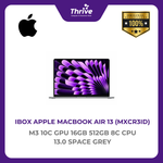 Load image into Gallery viewer, IBOX APPLE MACBOOK AIR 13 M3 10C GPU 16GB 512GB 8C CPU 13.0 SPACE GRY -MXCR3ID
