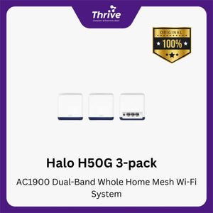 Halo H50G 3-pack AC1900 Dual-Band Whole Home Mesh Wi-Fi System