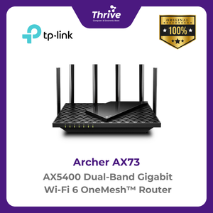 AX5400 Dual-Band Gigabit Wi-Fi 6 OneMesh™ Router - Archer AX73