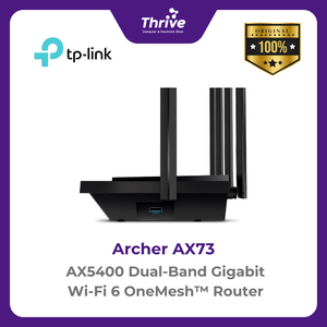 AX5400 Dual-Band Gigabit Wi-Fi 6 OneMesh™ Router - Archer AX73